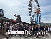 58. Frühlingsfest München 2024 vom 19.04.-05.05.2024 auf der Münchner Theresienwiese (©Foto:: Martin Schmitz